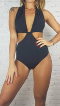 Load image into Gallery viewer, Cutout One Piece - Black