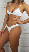 Load image into Gallery viewer, Moana Bikini Set - Knot Top - White